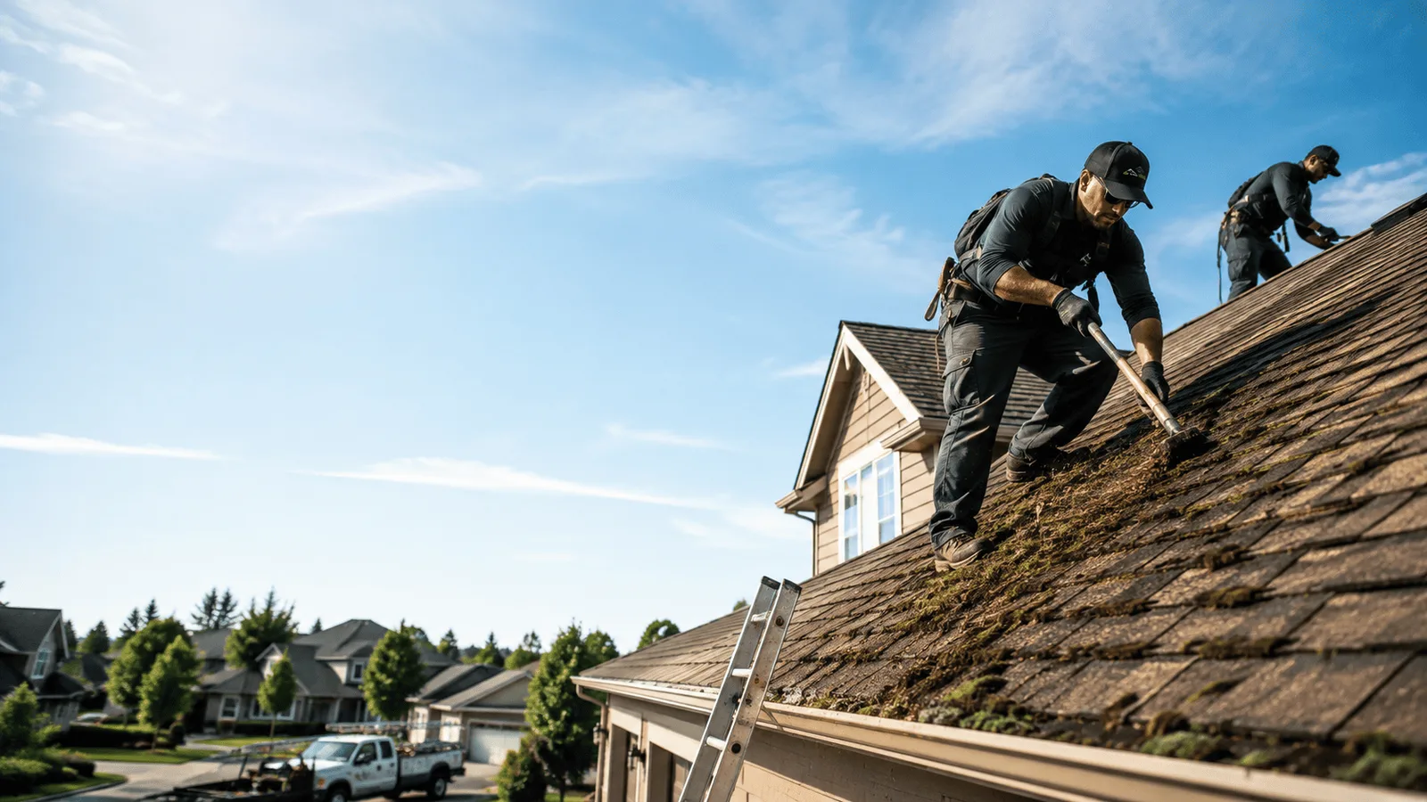 Roof Moss Removal in Climax, MI near me